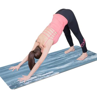 China Premium Quality 100% Natural Rubber Eco-friendly Wholesale Organic Yoga Mat en venta