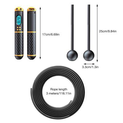 중국 Weight Loss Smart Jump Rope Counter Speed Counting Digital Jump Rope Adjustable Cordless Skipping Fitness Jump Rope 판매용