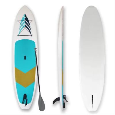 China Nuevo diseño de venta al por mayor tabla de remo de sopas de plástico rígido Mioe agarre SUP espuma de padel duradero tabla de surf en venta