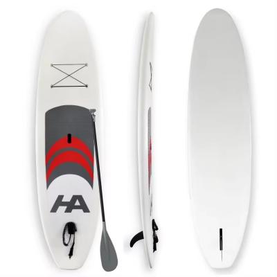 China Logotipo al por mayor personalizado de plástico sólido duradero para todos los niveles de habilidad mioe grip hardshell stand up paddle sup board en venta