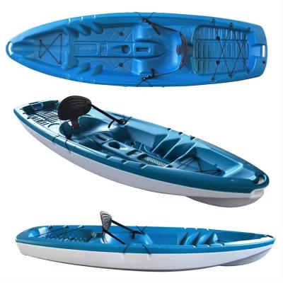 China Chinese Wholesale Kayaks And Canoes Sit On Top Kayak HDPE Plastic Blow Molded Water Sports Cheap Kayak For Kids zu verkaufen