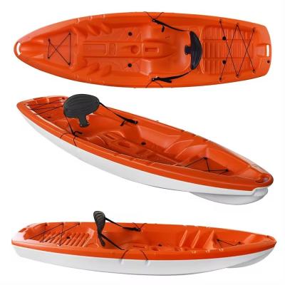 China Cheap Factory Price Customized Blow Molded HDPE Beginner One Person Sit On Top Kayak For Children Adult zu verkaufen