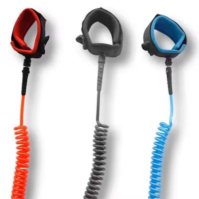 중국 Cheap Coiled Safety Leash For SUP And Surfboard 판매용