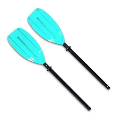 중국 Wholesale Cheap Plastic Blade Aluminum Shaft Child Kayak Paddle Adjustable Two Pieces Children Kayak Paddle For Kids 판매용