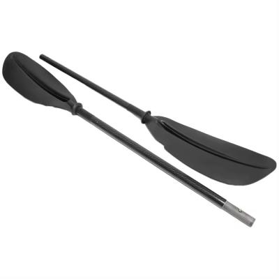 중국 wholesale light weight High Quality Two Pieces Carbon Shaft Glassfiber reinforced PP Carbon kayak paddle 판매용