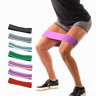 中国 Virson Anti Slip Cotton Hip Resistance Bands Booty Exercise Elastic Bands For Yoga Stretching Training Fitness 販売のため