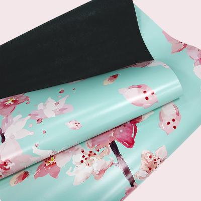 중국 New Trending Full Color Custom Logo Printed Eco Friendly Sublimation Printing PU Yoga Mat 판매용