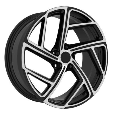 中国 hot sale machined-faced black chrome 16 17 18 19 20 21 22 23 24 20 inch 5*100mm forged wheel rim 販売のため