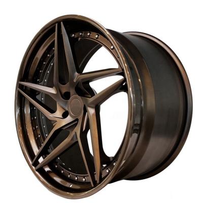 China 18 19 20 Inch Forged Wheels Customized Lightweight Performance Racing Wheels Forging 6061t Alloy Rims 5x112 5x120 zu verkaufen