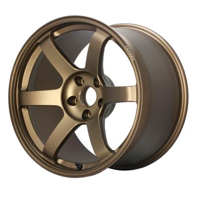 中国 19x8.5 Forged car wheel rims 6 spokes ET33 PCD5x112 CB66.4 TE37 DM031 volk racing vrg2 販売のため