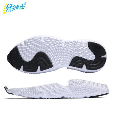 China Custom high quality non-slip color eva outsole sneaker soles shoes eva insoles outsole for sale