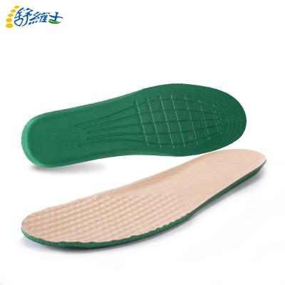 China Soft practical breathable non-slip material sports cloth leather leather insoles pigskin for shoes massage unisex insole dropshipping product for sale