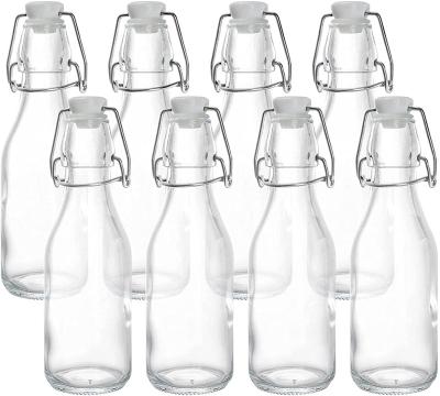 China Beverage Flip Top Glass Bottles Airtight, Airtight Lid Bottles, Flip Top Brewing Bottles for Beer, Wine, Drinks, Water for sale