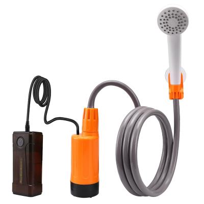 China Outdoor Camping Shower Handheld Shower Camp Shower Pump,Electric Rechargeable Portable Camping Shower,Powered by Rechargeable CS01 for sale