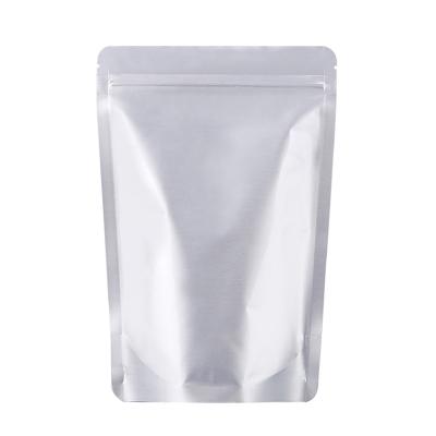 China 100pcs/lot BIODEGRADABLE 13cm*18cm*220micron AL Foil Bag Packing Plastic stand up bags with zipper top seal wholesale for sale