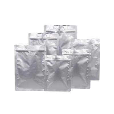 China Food Wholesale Aluminum Foil Zipper Lock Pouch Plastic Packaging Bag for sale