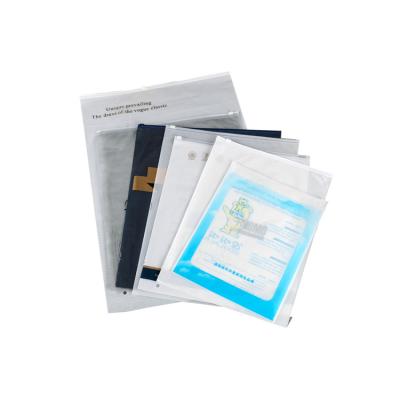 China Recyclable Resealable Long Zipper Bag Clear Frosted Rectangle Bags With Zipper for sale