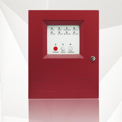 China Conventional 2 Zone Fire Alarm Smoke Detection Control Panel CK1002 for sale