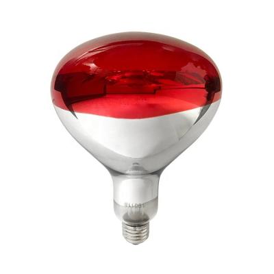 China Animal Husbandry R125 150w 175w 25ow 275w 350w IR Infrared Red Blue Light Lamps for Industrial Drying for sale