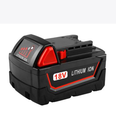 China For Milwaukee Spare Battery 18V 5000mAh Replacement Li-ion Power Tool Batteries Pack For Milwaukee M18/48-11-1815/48-11-1828 for sale