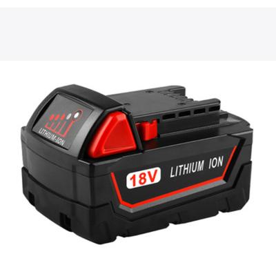 China For Milwaukee M18 18V 5000mah Li-ion Battery C18B Li18 M18B XC Rechargeable Power Tool Battery Replacement Milwaukee Battery For Milwaukee Battery for sale