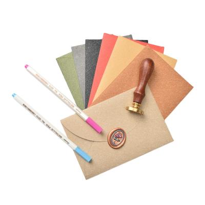 China Customized Gift Envelope Printing Eco - Friendly Colorful Paper Envelope Envelopes For Packaging Invitation Cards for sale