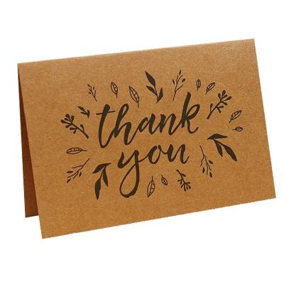 China Europe Boutique Thank You Cards Custom Printing Birthday Congratulations Greeting Gift Cards for sale