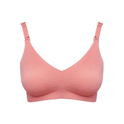 China Wholesale Hot Sale Breathable Maternity Plus Size Wireless Nursing Maternity Nursing Bra for sale