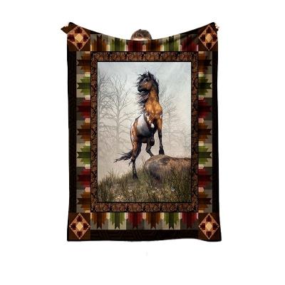 China PORTABLE Custom Photo Fleece Blanket Blank Sublimation Arctic OEM Blanket With Print for sale