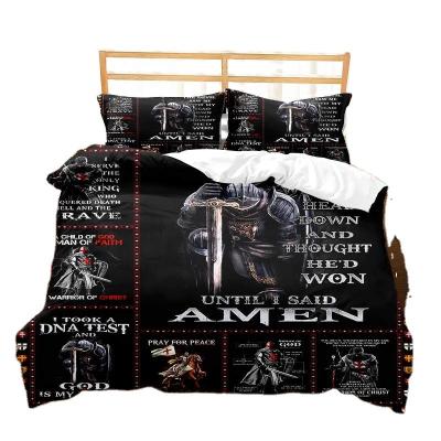 China Folded LUXURY Comforter Sets Print Bedding Set Bedding Suit Include 1 Duvet Cover Set with 2 Pillowcases for sale