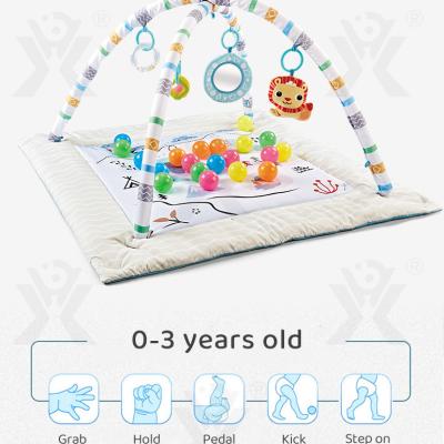 China Educational Toy LOVEbaby baby fitness stand device 0-18 months game blanket crawling pad puzzle newborn toy for sale