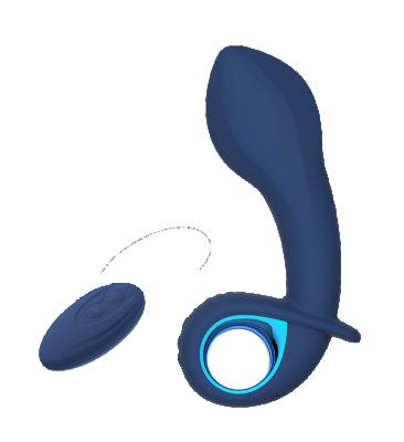 China 10 Frequency Mens 10 Frequency With Remote Control Anal Vibrators Butt Plug Prostate Massager Stimulator for sale