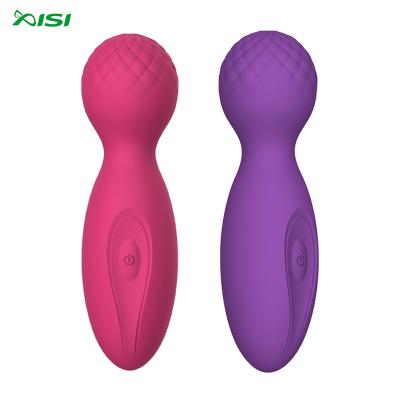 China 12 Frequency Mini Love Wand Edition Body Massager Body Vibe Silicone G Satin Function 12 Frequencies for sale