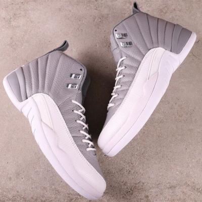 China AJ 12S Gray Air Discreet Royal Simple Men's Retro 12 Fashion Trend X Actions Sneaker Casual Walking Basketball Shoes for sale