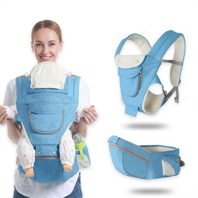 China Hot Selling Infant Baby Carrier Travel Multifunctional Purpose Baby Carrier Wrap Carrier Hip Seat Ergonomic Multifunctional Breathable Travel for sale