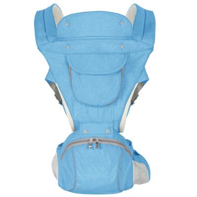 China Popular Outdoor Infant Lightweight Lightweight Multifunctional Purpose Sling Wrap Waist Stool Kangaroo Baby Carrier Hip Seat for sale