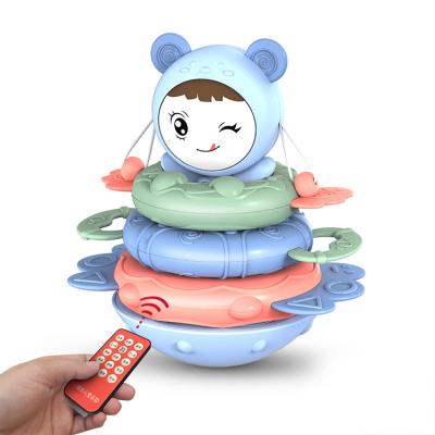 China New Design Baby Play Custom Eco-Friendly Silicone Music Teething Toys Stick BPA Free Food Grade Soft Baby Teethers for sale