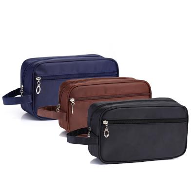 China Durable Toiletry Kit For Pocket Customized Wash Bag Men Travel Makeup Bag Cotton Men's Travel Kit Toiletry Bag for sale