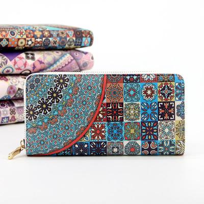 China No Custom Printed National Wholesale Designer Wallet Wallet New Women's Fashion BOHEMIA Style Wallet Wallets for sale