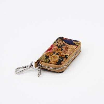 China 2020 New Design Eco-friendly Cork Mini Key Bags Organizer Key Wallet for sale