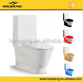 China Double-flux A-2400 China Sanitary Ware Colored Ceramic Toilet Bowl Eastern Western Toilet for sale