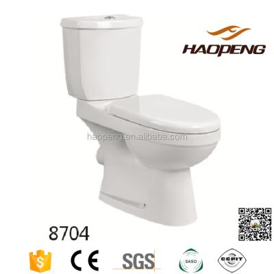 China Double-Flow China Supplier Ceramic Washdown Toilet Bathroom Two Piece Toilet Cabinet for sale