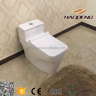 China Double-Flow New Arrival Ceramic Bathroom Siphonic WC Flush Toilet for sale