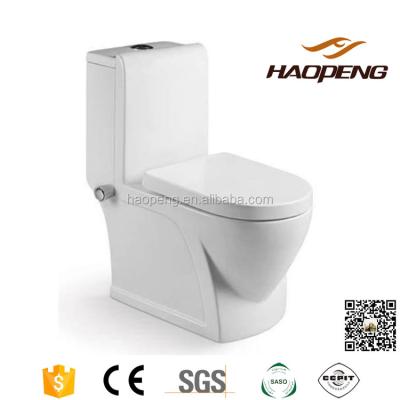 China Double-Flow China Manufacturer Colored Washdown One Piece Ceramic Toilet WC/Cheap Toilet Price for sale