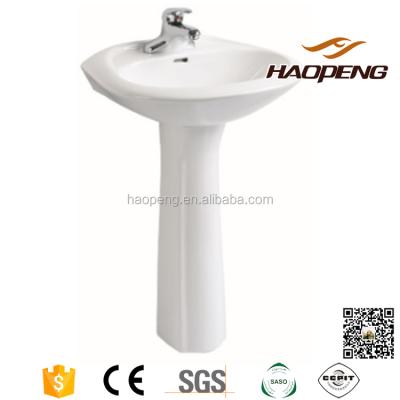 China Ceramic Pedestal Wash Basin Component Wash Basin Pedestal And Cheap Bathroom Sanitary Ceramic Hardware Ware for sale