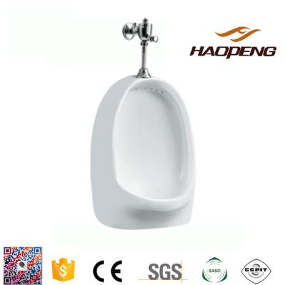 China Water Saving / European Style Sanitary Ceramic Urinal Ware Easy Cleaning Wall Mounted Urinal for sale