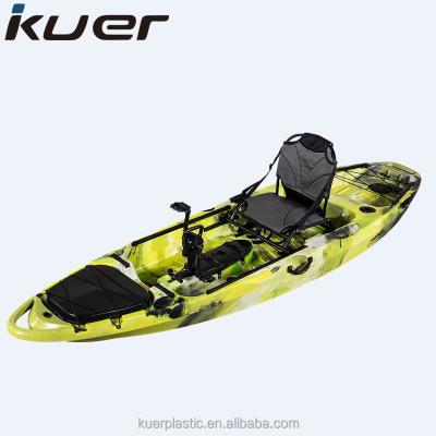 China LLDPE / HDPE coolkayak fabricate pedal control fishing kayak for single kayak float for sale