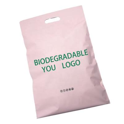 China Wholesale Degradable Cornstarch PLA PBAT Parcel Bag Packaging biodegradable new bio ad design d2w with pouch for sale