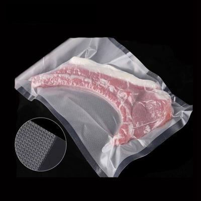 China Disposable High Temperature Sterilization Heat Resistant PA Embossed Air Sealed Food Vacuum Packaging Bags Compressed Plastic Bag Sealer for sale