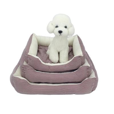 China Soft Washable Plush Plush Warm Pet Sofa Bed Cushions Warm Establishments For Dogs And Cats for sale